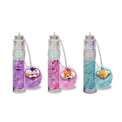 Lip gloss glitter pompon Diddl - Diddl is Back