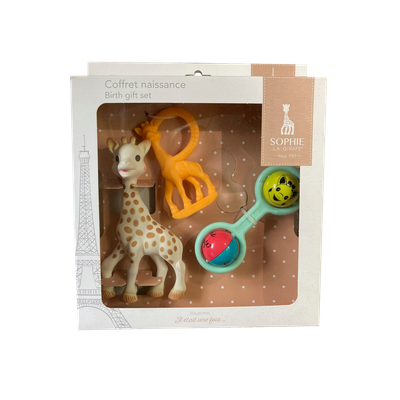 Coffret cadeau naissance Sophie La Girafe