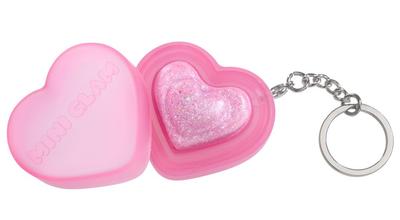 Baume pailleté cœur Mini Glam rose foncé_La Grande Récrée_1