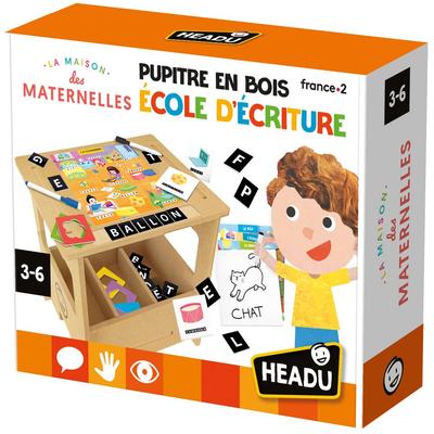 Pupitre en bois Ecole D’Ecriture_La Grande Récrée_1