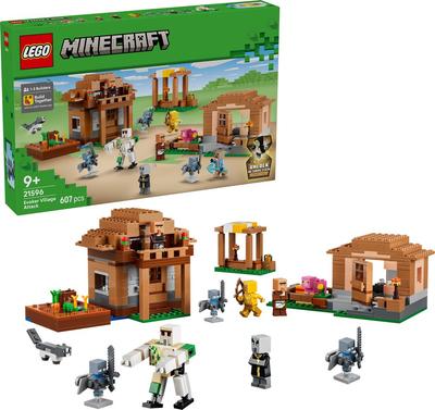 L'Evocateur à L'Attaque Du Village Lego Minecraft 21596_La Grande Récrée_1