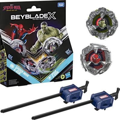 Multipack Beyblade X Marvel Spider-Man 6-60R contre Hulk 3-85N_La Grande Récrée_1