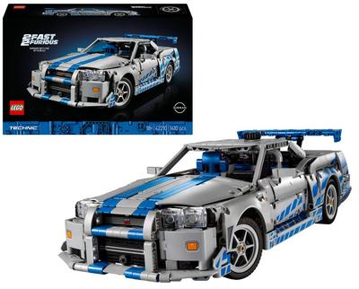 Voiture Nissan Skyline GT-R (R34) 2 Fast 2 Furious LEGO Technic 42210_La Grande Récrée_1