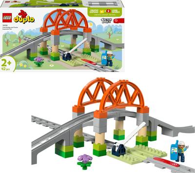 Set d'extension : Les rails et le pont du train LEGO DUPLO Ma ville 10426_La Grande Récrée_1