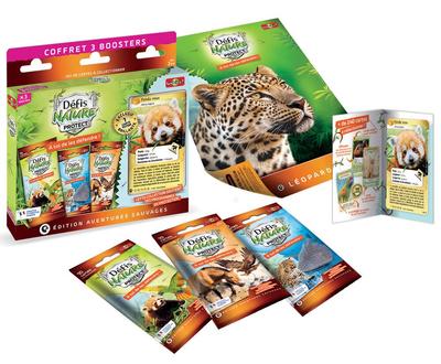Coffret 3 boosters Défi Nature protect Panda Roux_La Grande Récrée_1