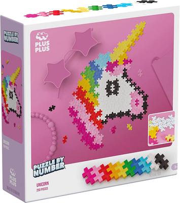 Puzzle Licorne PLUS PLUS 250 pièces_La Grande Récrée_1