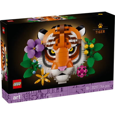 La collection Faune - Le tigre LEGO ART 31217