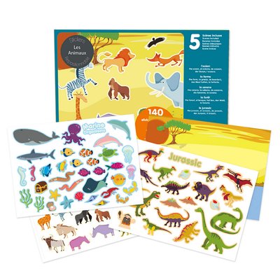 Stickers repositionnables Animaux