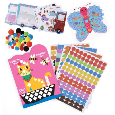 Coffret mon premier atelier d'autocollants