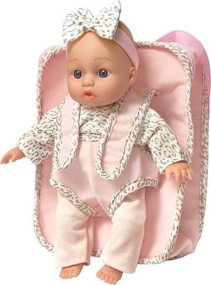 Poupée 30cm et sac à dos porte-bébé_La Grande Récrée_1