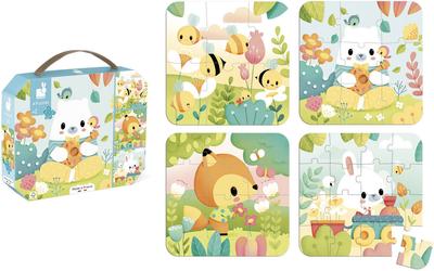 Coffret 4 Puzzles Janod Pure_La Grande Récrée_1