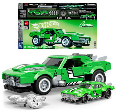 Custom 68 Camaro Hot Wheels à construire - Mattel Brick Shop_La Grande Récrée_1