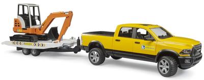 Ram Power 2500 Rental Service avec Mini Pelle et Remorque_La Grande Récrée_1