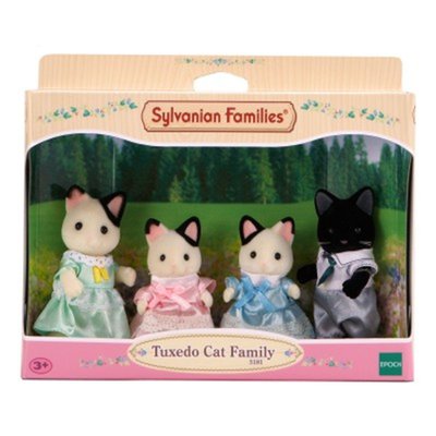 Famille chat bicolore - Sylvanian Families 5181
