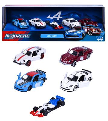 Pack de 5 véhicules Alpine Majorette_La Grande Récrée_1