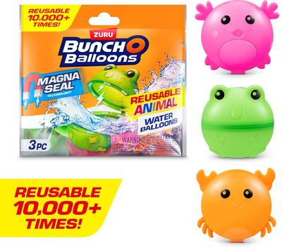 Pack de 3 bombes à eaux animaux - Bunch o balloons_La Grande Récrée_1