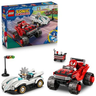 La voiture de Silver contre le Monster Truck de Knuckles Sonic the Hedgehog™ 77118
