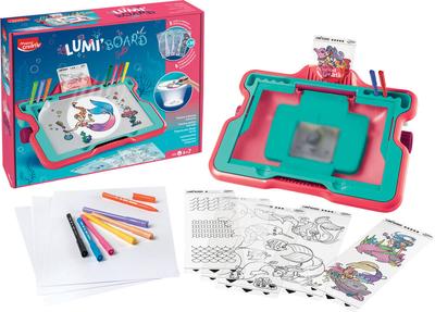 Lumi Board sirène et fond marins Machine à dessiner lumineuse_La Grande Récrée_1