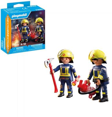 Duo Pack Pompiers avec hache et extincteur - Playmobil 71885_La Grande Récrée_1