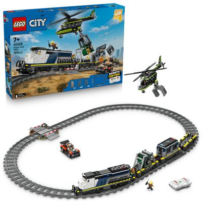 Le braquage du train de police LEGO City 60508