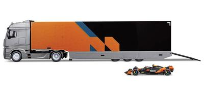 1/43 Race Mc Laren Mcl38 Camion + 1 F1 1/43 Mcl38_La Grande Récrée_1