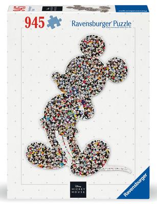 Puzzle 945 pièces forme Mickey Mouse_La Grande Récrée_1