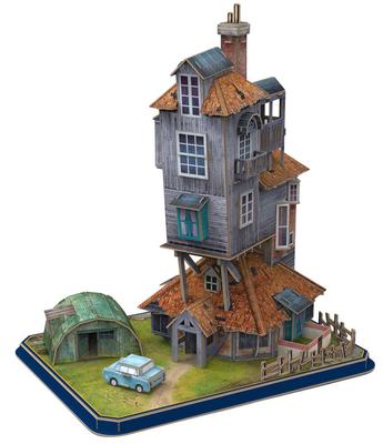 Maquette 3D - Le Terrier - La Maison Des Weasley Harry Potter - 92 Pièces_La Grande Récrée_1