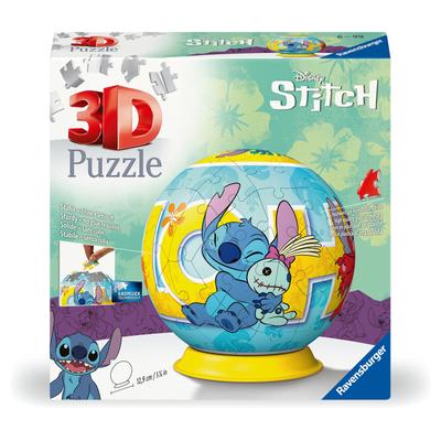 Puzzle Ball 3D 72 pièces Stitch