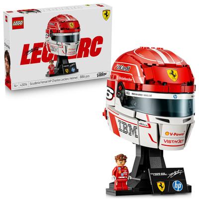 Casque de Charles Leclerc - Scuderia Ferrari HP - Lego Editions 43014