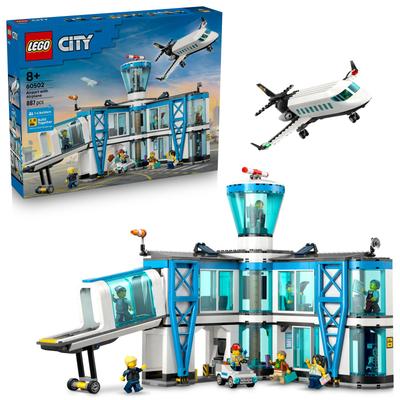 L’aéroport et l’avion LEGO City 60502