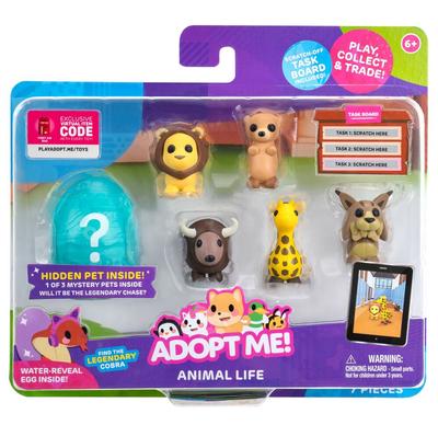 Adopte Me! Pack 6 Figurines Animaux_La Grande Récrée_1