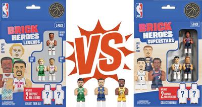 Pack 5 Figurines en Briques - Nba All Star 5 Majeur Legend Vs New Generation_La Grande Récrée_1