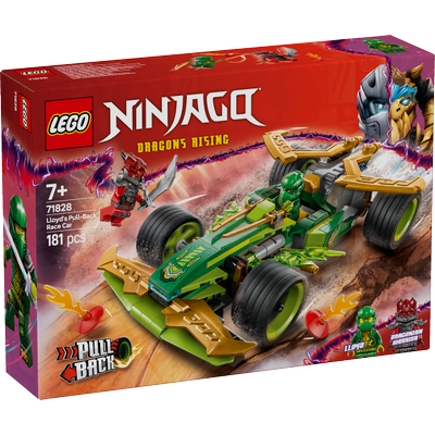 La voiture de course à rétrofriction de Lloyd LEGO NINJAGO 71828