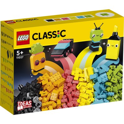 Amusement créatif fluo Lego Classic 11027