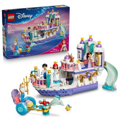 Le bateau du mariage royal d’Ariel LEGO Disney Princess 43299