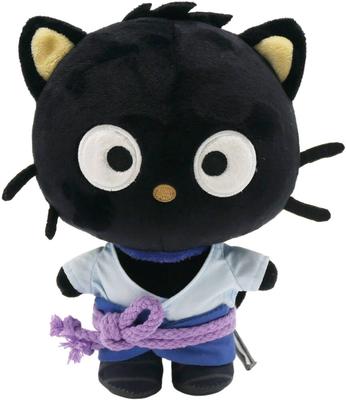 Peluche Chocolat Sasuke 20 Cm - Naruto Shippuden X Hello Kitty_La Grande Récrée_1