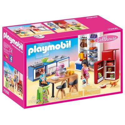 Cuisine familiale Playmobil Dollhouse 70206_La Grande Récrée_1