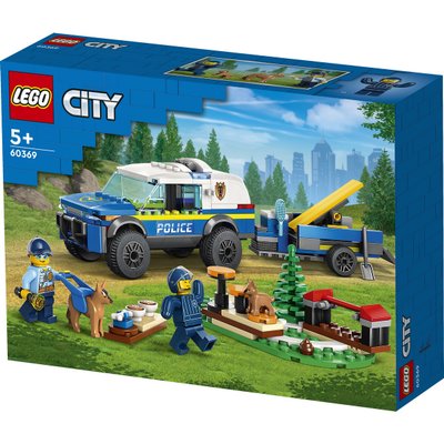 Le dressage des chiens policiers Lego City 60369