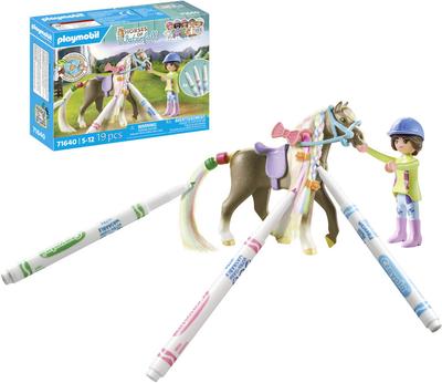 Cavalière avec crinière à colorier - Playmobil Horses of the Waterfall 71640_La Grande Récrée_1