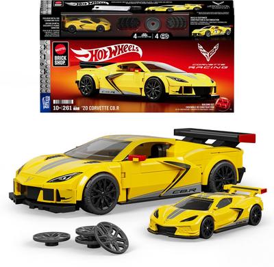 20 Corvette C8.R Hot Wheels à construire - Mattel Brick Shop_La Grande Récrée_1