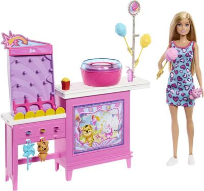 Coffret Barbie Stand de Barbe à papa -  Les Mystères de Barbie_La Grande Récrée_1