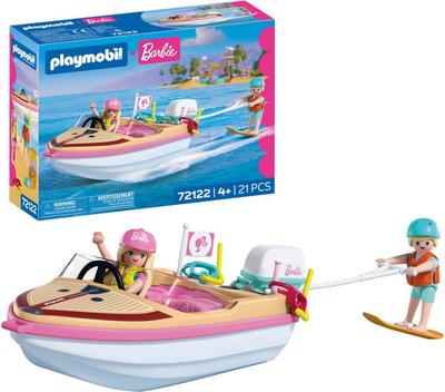 BARBIE BATEAU & WAKEBOARD PLAYMOBIL 72122_La Grande Récrée_1