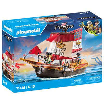 Chaloupe des pirates Playmobil 71418