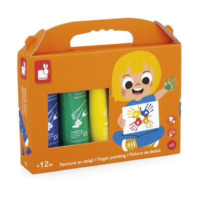 Peinture au doigt - Set de 5 tubes Peinture au doigt - Set de 5 tubes