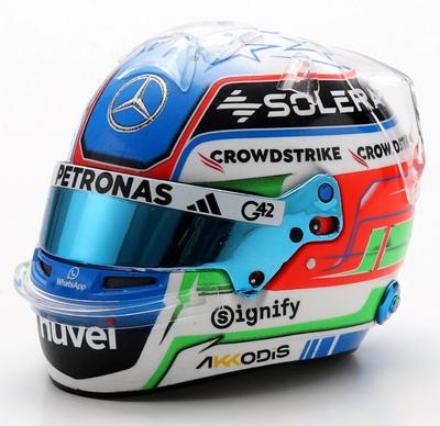 1/5 Casque F1 Kimi Antonelli - Mercedes-Amg Petronas Formule 1 Team 2025_La Grande Récrée_1