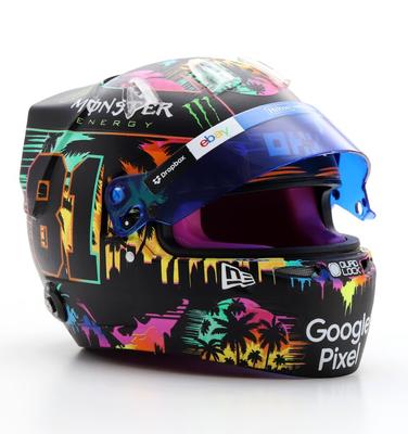 1/5 Casque Oscar Piastri - Mclaren Formule 1 Team - GP Miami 2024_La Grande Récrée_1