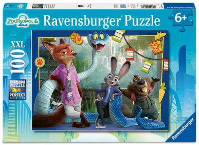 Puzzle 100 pièces XXL Retour à Zootopie - Zootropolis 2_La Grande Récrée_1
