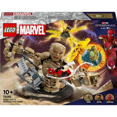 Spider-Man contre l'Homme Sable La bataille finale Lego Marvel 76280