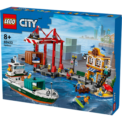 Le port et le navire marchand LEGO City 60422