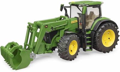 Tracteur avec fourche John deere 7R 350_La Grande Récrée_1